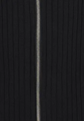 AJC Strickjacke in Schwarz