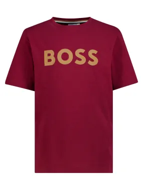 Boss t-shirt Burgundy