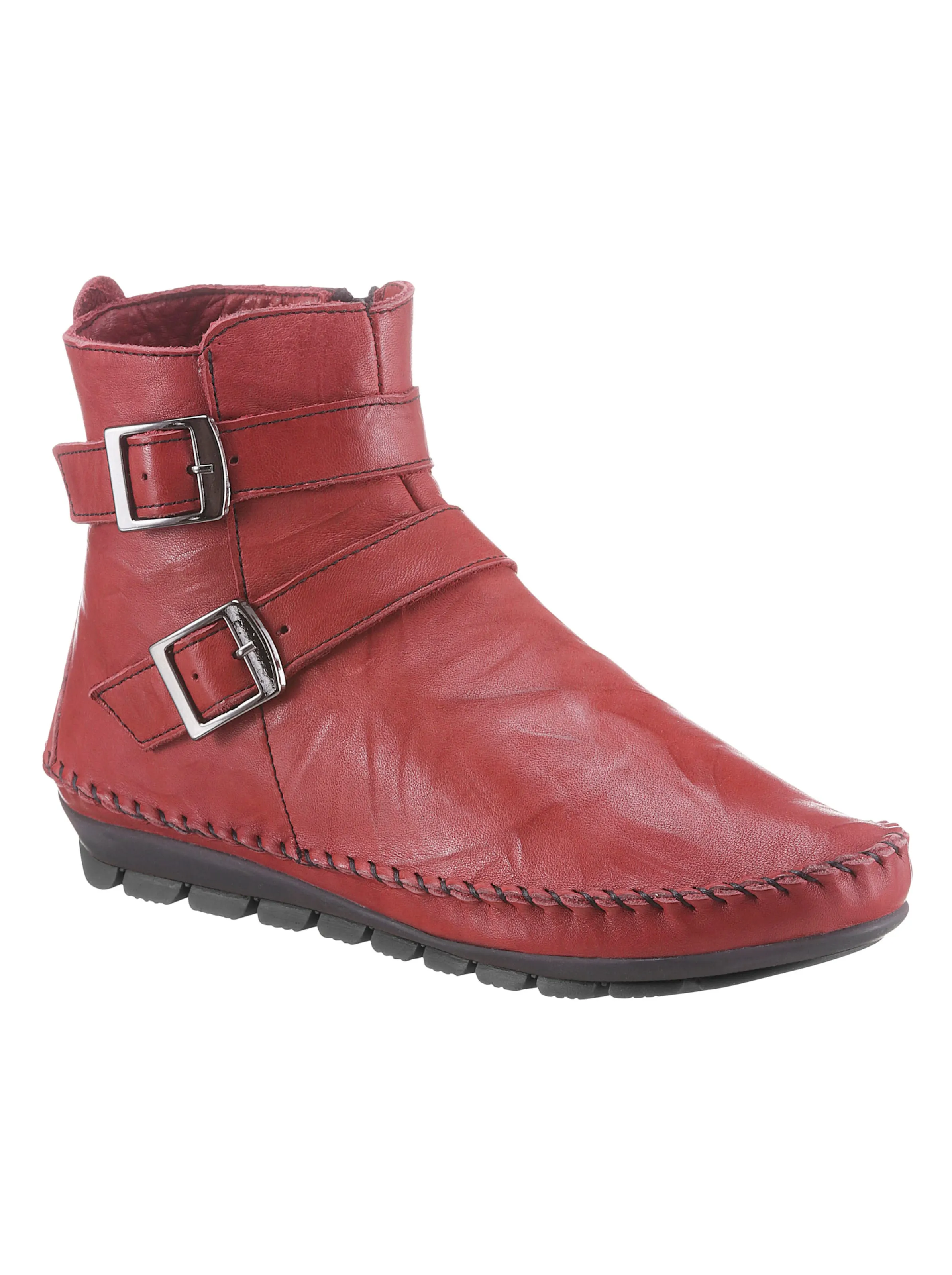 Gemini Stiefelette in rot