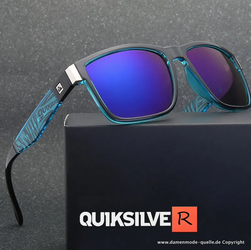 Herren Sonnenbrille für Sport und Freizeit in Blau