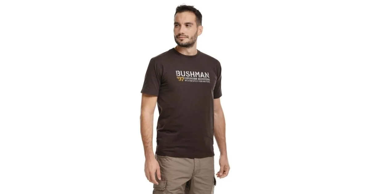 Herren T-Shirt BUSHMAN VOYTA braun