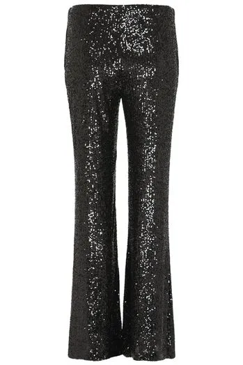 Hose mit Paillettenbesatz