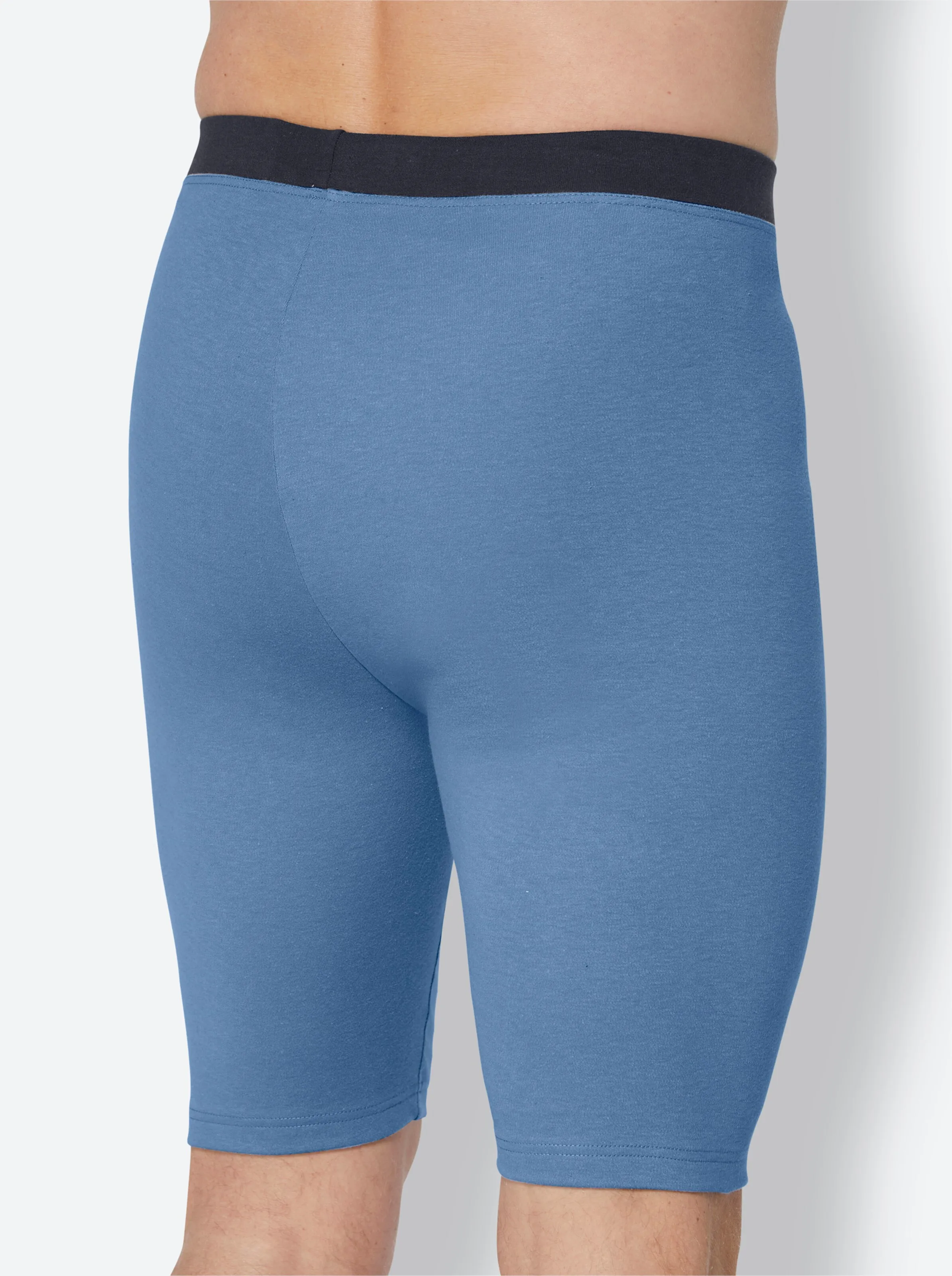 KINGsCLUB Hose knielang in marine + mittelblau