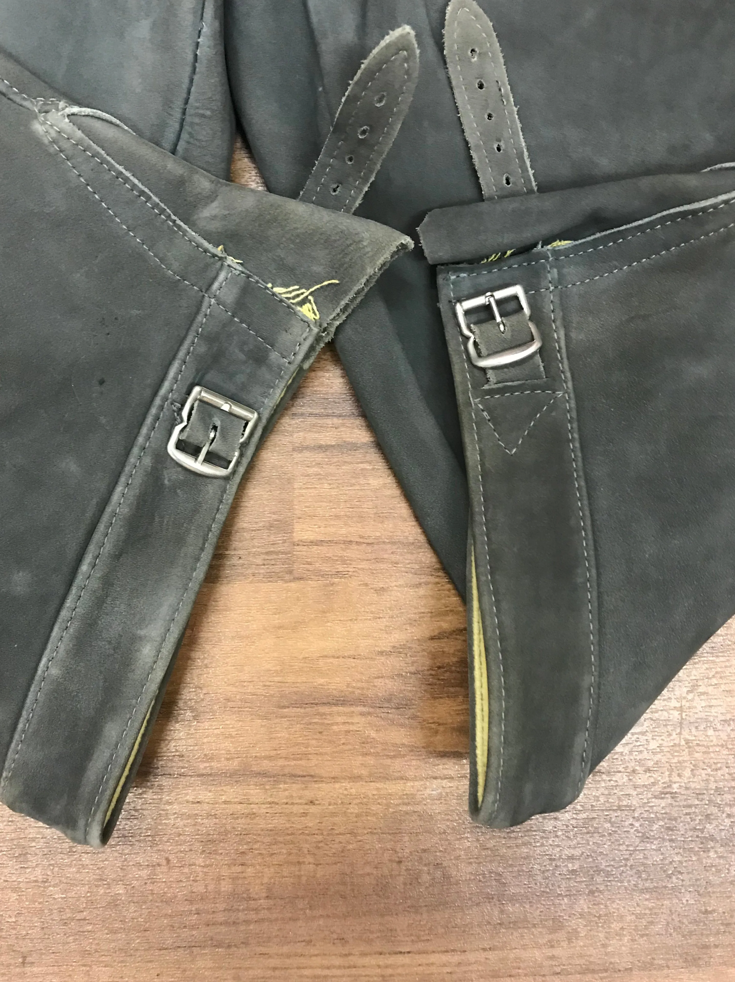 Kniebund Trachten Lederhose speckig Bund 112 cm, Gr.60