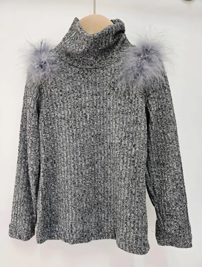 Langarmpullover für Mädchen