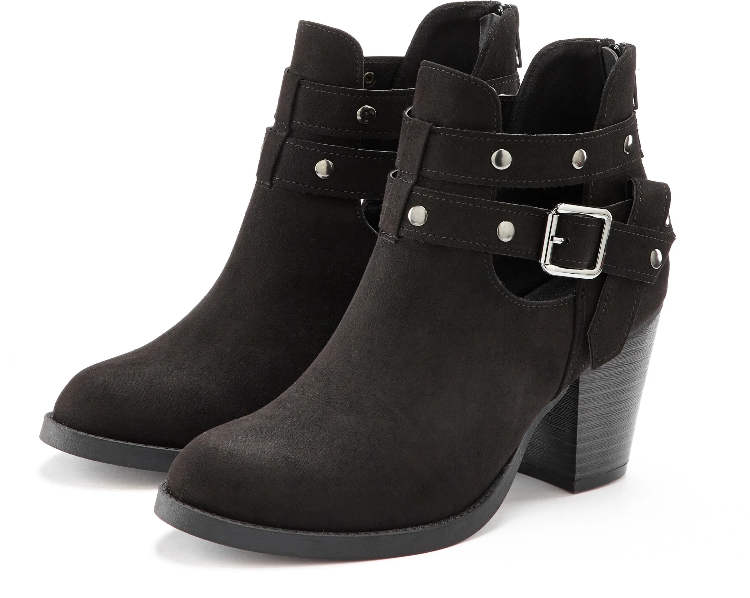 LASCANA Cowboy Stiefelette in schwarz