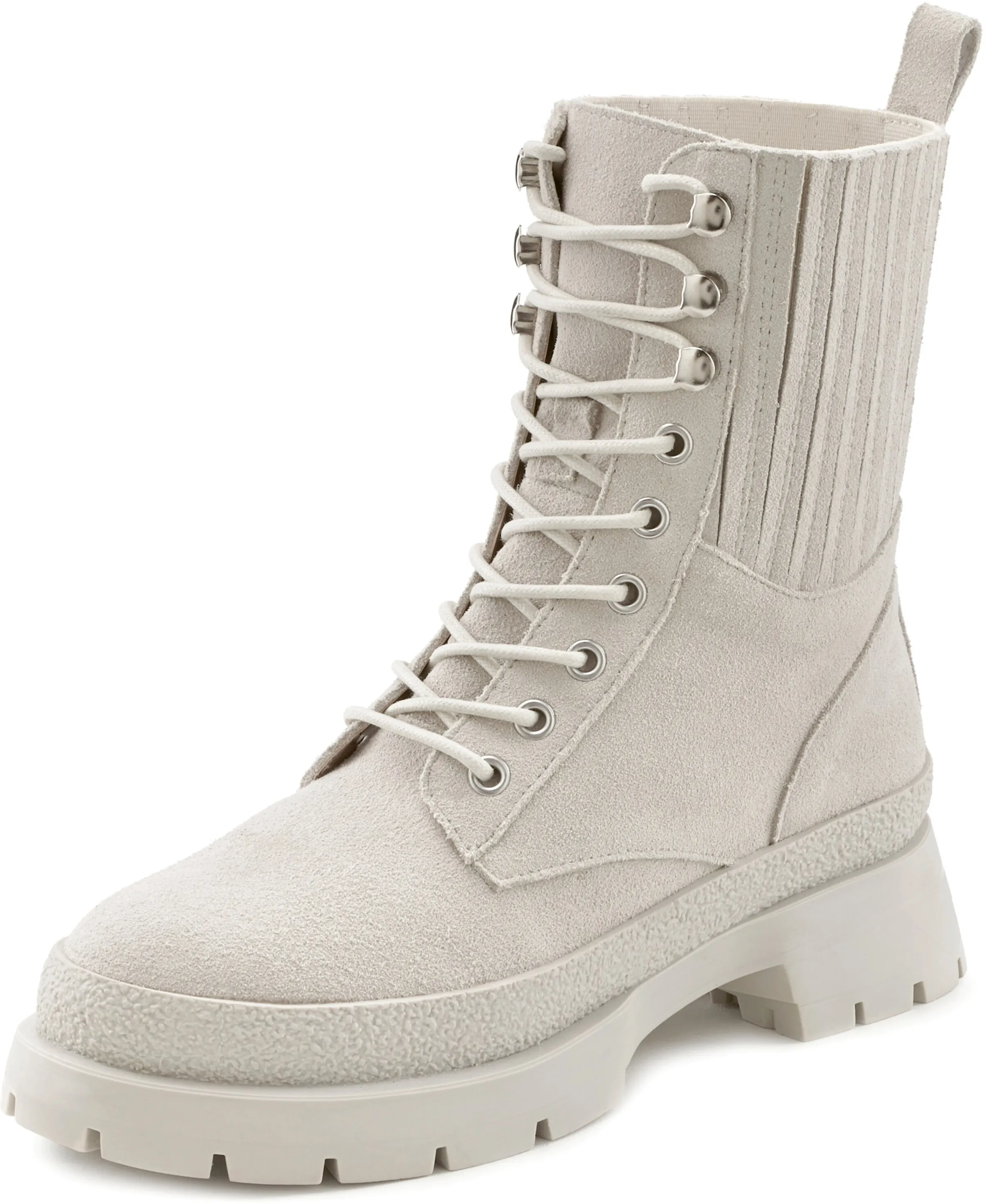LASCANA Stiefelette in beige