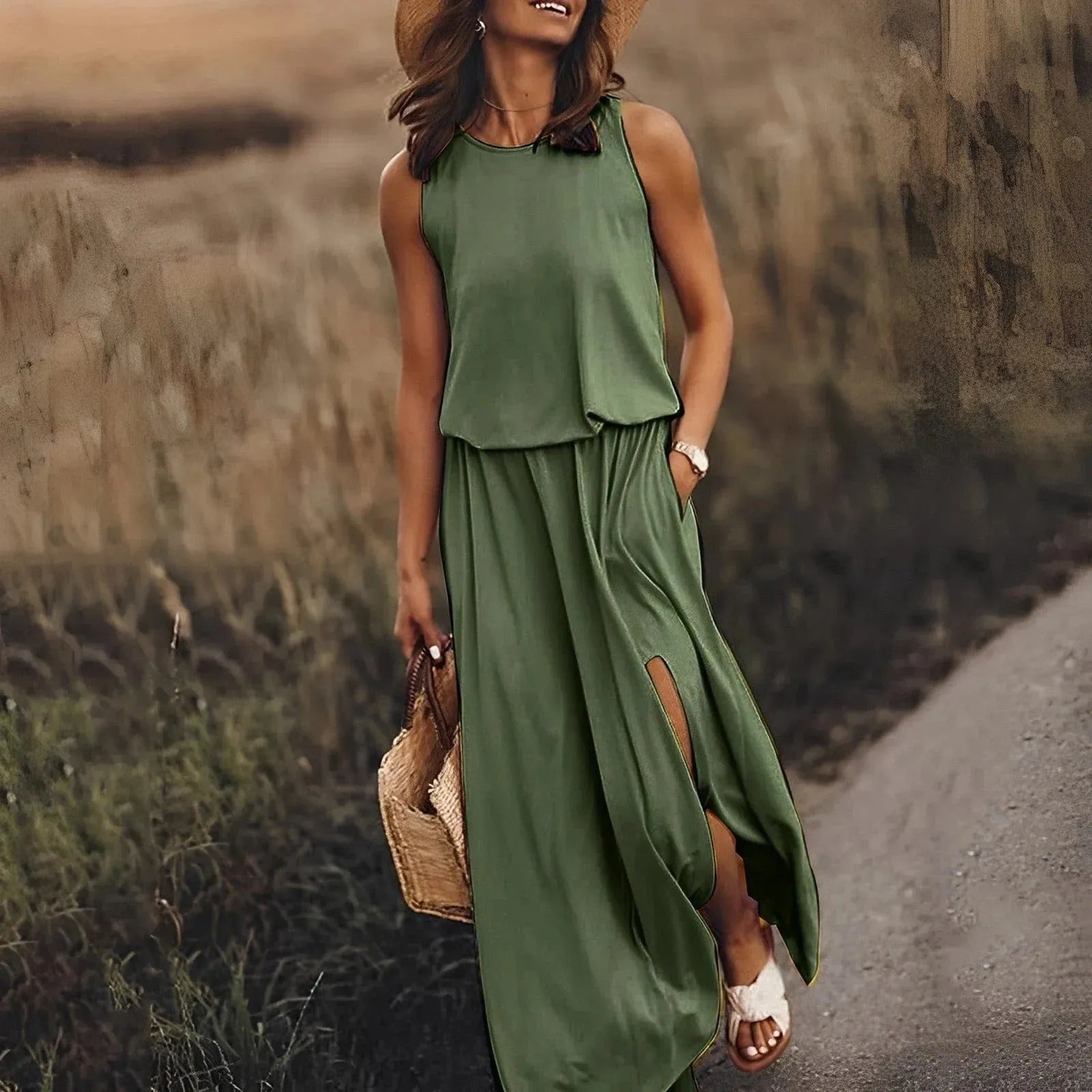 Maxikleid für Damen - Fenna
