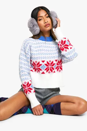 Premium Kontrast-Pullover