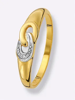 Ring in Gelbgold 375