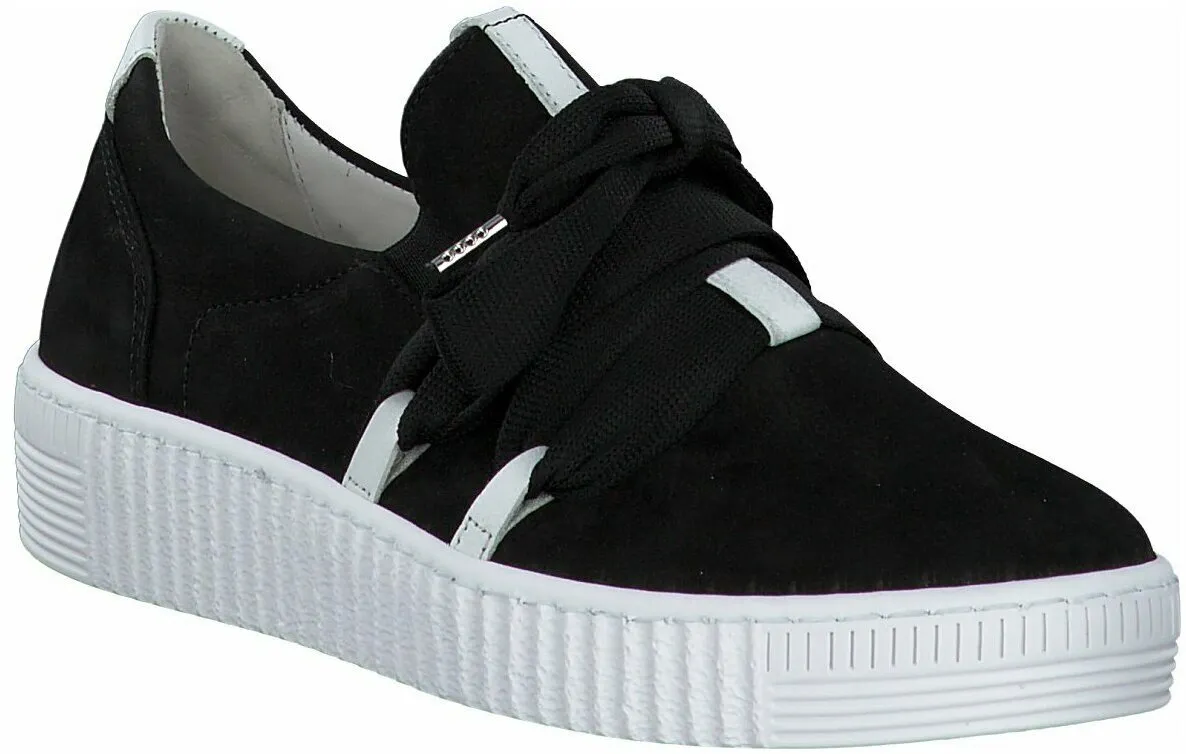 Schnürschuhe für Damen 101002907399 (Schwarz)