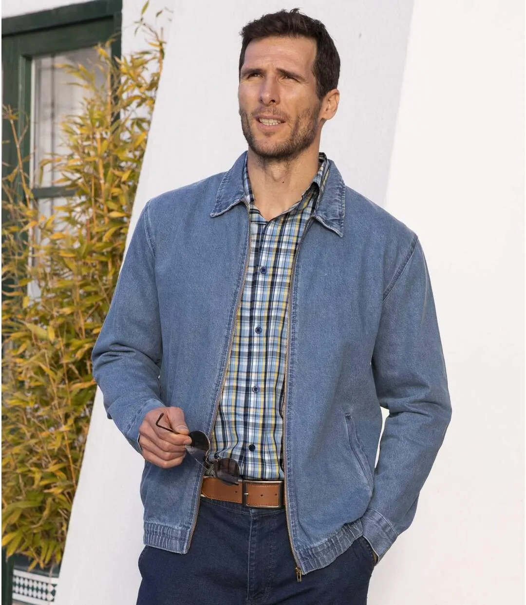 Sommerjacke im Jeans-Look