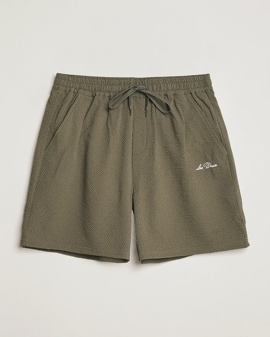 Stan Seersucker Swim Shorts Bungee Cord
