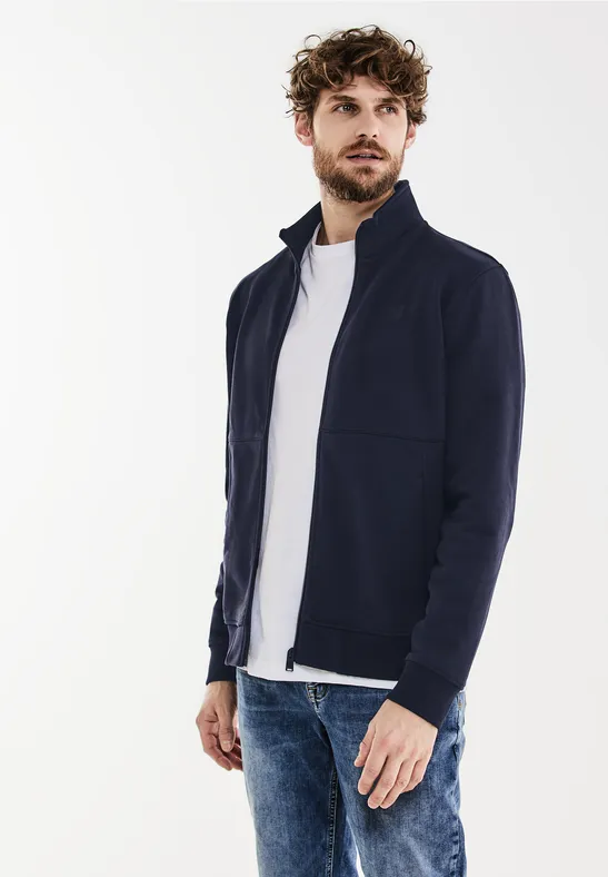 Street One MEN Troyer Sweatjacke 