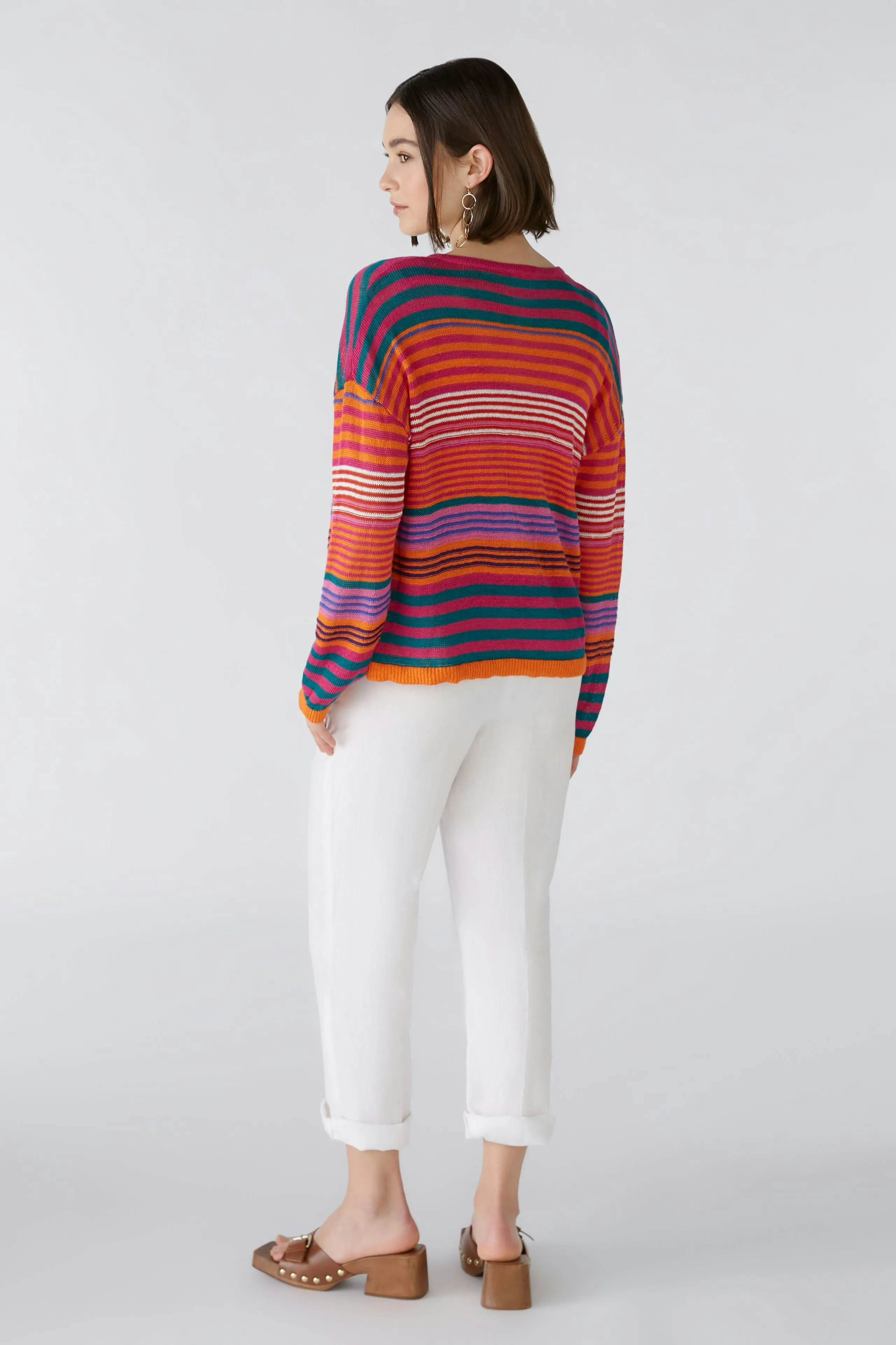 Strickjacke 100% Leinen