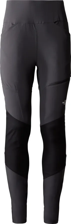 The North Face FELIK Tights Damen asphaltgrey-tnfblk-tnfblk im Online Shop von kaufen