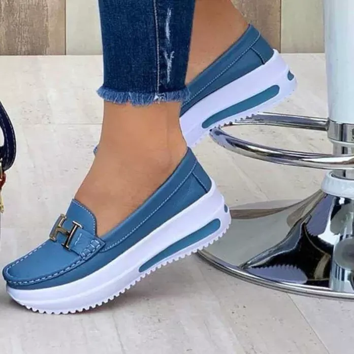 Viviana - Plateau-Sneaker - Damen, weiß